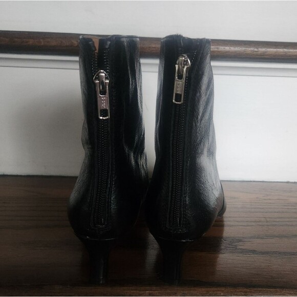 Madewell The Dimes Kitten-Heel Boot in Crinkle Leather NN026 Size 7-Display-$218 - Picture 12 of 16